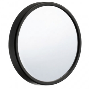 Sminkspegel, svart, 90 mm, Smedbo i gruppen Badrumstillbehr / Speglar hos Badrumsbutiken.se (FB621-SMED)