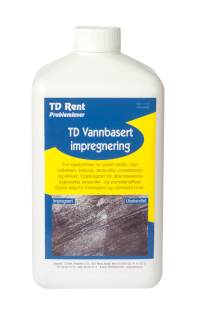 Vattenbaserad impregnering, TD Rent i gruppen Rengringsprodukter hos Badrumsbutiken.se (VATTENBAS-TD)