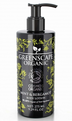 Body lotion Mint & Bergamot, 275 ml, Greenscape i gruppen Välbefinnande / Body Care hos Badrumsbutiken.se (52688-GREE)