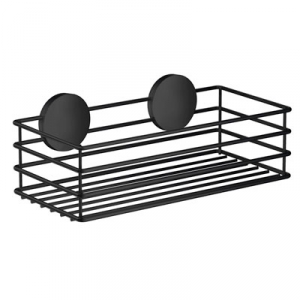 Duschkorg, svart, Beslagsboden i gruppen Badrumstillbehr / Hyllor hos Badrumsbutiken.se (BB1200-BESLAGS)