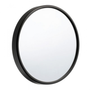 Sminkspegel, svart, 130 mm, Smedbo i gruppen Badrumstillbehr / Speglar hos Badrumsbutiken.se (FB622-SMED)