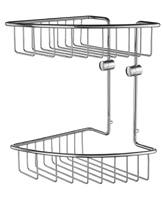 Tvlkorg, dubbel, house, Smedbo i gruppen Badrumstillbehr / Tvlkopp/pump hos Badrumsbutiken.se (RK377r)