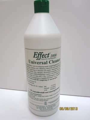 Rengring, Effect 2000, Universal cleaner 1 L i gruppen Rengringsprodukter hos Badrumsbutiken.se (UNIVCLEAN-EFF2000)