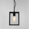 Homefield Pendant 240, svart, utomhusbelysning, Astro